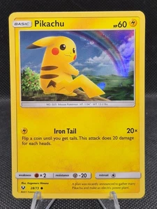Pikachu - (Water Web Holo) 028/073 Shining Legends/Misc NM - Bild 1 von 4