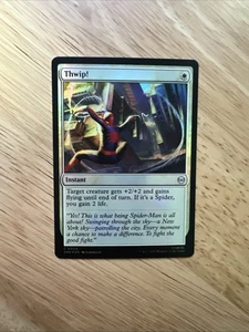 Thwip! - 20 - MTG: Spider-Man: Eternal-Legal - Common - FOIL - Picture 1 of 1