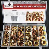 140pc GOLIATH INDUSTRIAL FLANGE NUT METRIC ASSORTMENT FNA140 WASHER BOLT