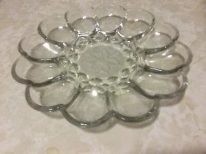 Princess House Fantasia Deviled Egg Dish Tray - Picture 1 of 4