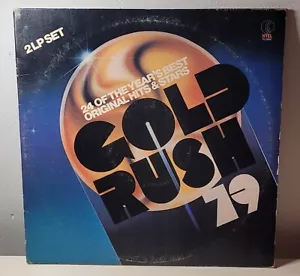 K-Tel Gold Rush '79 Years Best Original Hits/Stars Double Vinyl Record **EX** - Picture 1 of 5