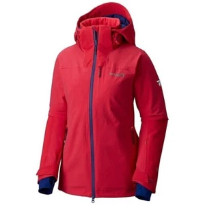 NEW NWT Columbia Womens Powder Keg Down Winter Jacket Size M Medium Pink - Picture 1 of 11