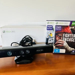 Kinect Sensor Bar Xbox 360 + 2 Games Bundle PAL - Tested & Working - Picture 1 of 24
