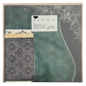 Creative Memories 12x12 Winter Additions Pack with Paper, Photo Mats, Stickers - Picture 1 of 2