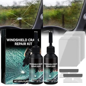 Upgrade Windshield Crack Repair Kit Glass Repair Liquid for CracksWindshield ... - Picture 1 of 8