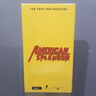 American Splendor VHS 2003 NEW SEALED FYC Awards Screener HBO For Consideration - Image 1 of 4