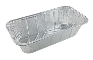 Handi-Foil 1/3 Third-Size Deep Aluminum Foil Steam Table / Loaf Pan - Picture 1 of 6