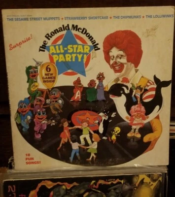 Ronald Mcdonald And Friends All-Star Party- Vinyl LP - Image 1 of 3