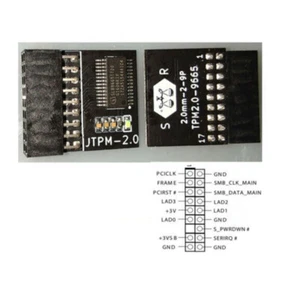 TPM 2.0 Sicherheitsmodul für ASRock Motherboards win11 18pin-1 - Afbeelding 1 van 4