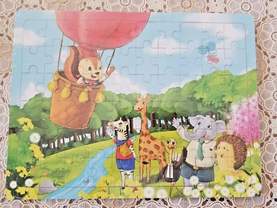 60 piece Wooden Jigsaw Mickey Puzzle Toy Kids Play Game Children Gift - Image 1 of 4