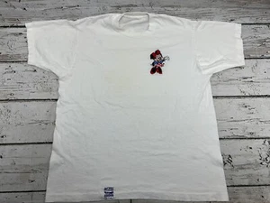 VTG Minnie Mouse Embroidered Character Disney Distressed Single Stitch T-Shirt - Picture 1 of 12