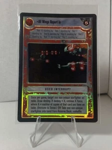 Star Wars CCG - Reflections I - Informe All Wings en lámina - Imagen 1 de 2