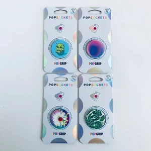 Popsockets Phone Grip & Stand With Swappable Top Lot Of 4 - Photo 1 sur 4