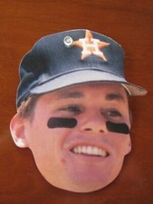 Craig Biggio Houston Astros Topps 1990 Heads Up Baseball Stars Pin Up 