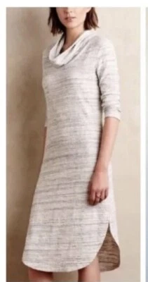 Anthropologie Saturday Sunday Dress Womens Size Small Turtle neck Sweater dress Foto 1 de 4