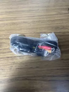 Official Genuine Sony PlayStation PS1 / PS2 / PS3 AV Cable RCA VIDEO NOS - Picture 1 of 3