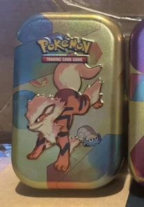 Pokemon TCG 151 Scarlet & Violet Arcanine Mini Tin LEER - Tin, Coin & Art Karte - Bild 1 von 2