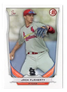 Baseball Card - 2014 Jack Flaherty DP30 - St Louis Cardinals Bowman Draft RC - Picture 1 of 1
