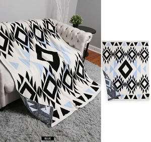 ComfyLuxe Tribal Pattern Throw Blanket - Picture 1 of 6