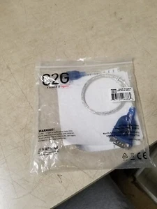 C2G 26886 1-Foot USB To Serial Db-9 Male RS-232 Cable - Picture 1 of 7