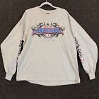 Richard Petty Shirt Mens 2XL Gray Nascar Tee Long Sleeve #43 FOTL Racing Top