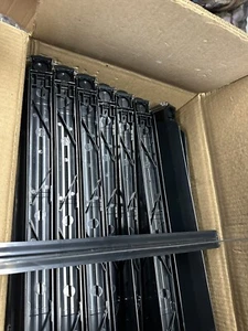 CANTIDAD = 50 SIFFRON Power Zone Kwik-Set DIVISOR CENTRAL 16” D Std Lente Negro Nuevo - Imagen 1 de 2