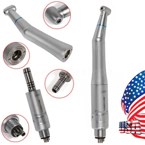 Dental Low Speed Internal Spray Contra Angle Handpiece /4Hole Air Motor E-type - Picture 1 of 13