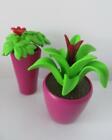 Playmobil Dollshouse/Victorian/Garden/Wedding: 2 pink pots with plants NEW