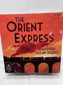The ORIENT EXPRESS A Mystery Jigsaw Puzzle 1000 Pieces Be Puzzled Classics - Picture 1 of 6