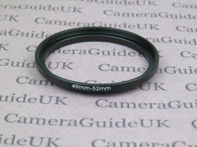 49mm to 52mm Male-Female Stepping Step Up Filter Ring Adapter 49mm-52mm  - Image 1 of 2