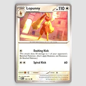 Lopunny - MEG 108/132 - C NM / Mint ME01: Mega Evolution Single - Picture 1 of 2