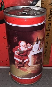 1980er AUSTRALIEN HADDON SUNDBLOOM SANTA 375 ml Stahl COCA - COLA DOSE - Bild 1 von 6