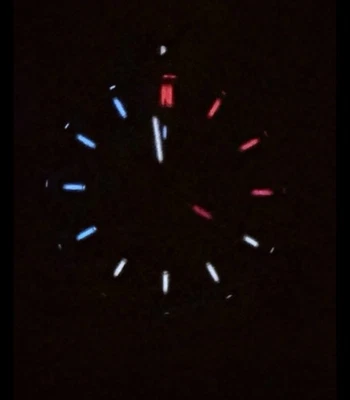 DEEP BLUE DAYNIGHT DIVER PC USA TRITIUM AUTO DIVE WATCH-USA 🇺🇸 3 COLOR LUME‼️ - Image 1 of 4