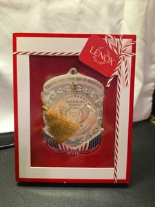 Lenox Armed Forces "Thank You For Your Service" Ornament 3 3/4" - Bild 1 von 5