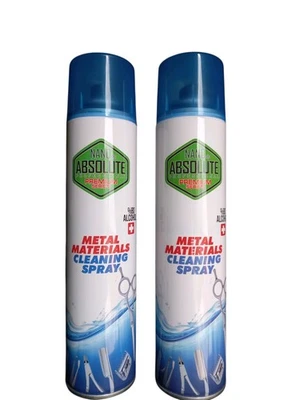 2x HAIR CLIPPERS, SCISSORS METAL TOOLS CLEANING CLIPPER SPRAY 300 ML (Pack Of 2) - Image 1 of 4