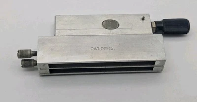 Máquina de lámina caliente KINGSLEY - 2 soportes tipo fila doble de dos líneas DE COLECCIÓN LEER Foto 1 de 4