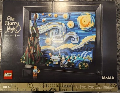 LEGO Ideas: Vincent van Gogh - The Starry Night (21333) New Sealed - Image 1 of 4