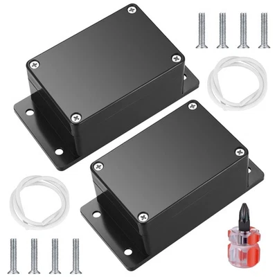 2 Pcs Junction Box Waterproof IP65, Electronic Project Box Enclosure Case, Elect - Image 1 of 4