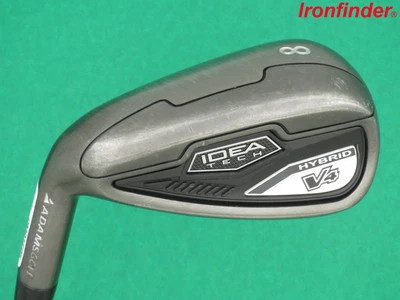 Adams Idea Tech V4 Hybrid Single 8 Iron Graphite Regular Shaft Mens LEFT HANDED - Image 1 of 4