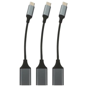 Adaptateur de câble OTG USB-C mâle vers USB 3.0 femelle, 3 pièces, pour Galaxy - Photo 1/12