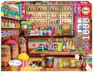Educa Borras - Candy Shop 1000 piece Jigsaw Puzzle (Jigsaw) - Imagen 1 de 1
