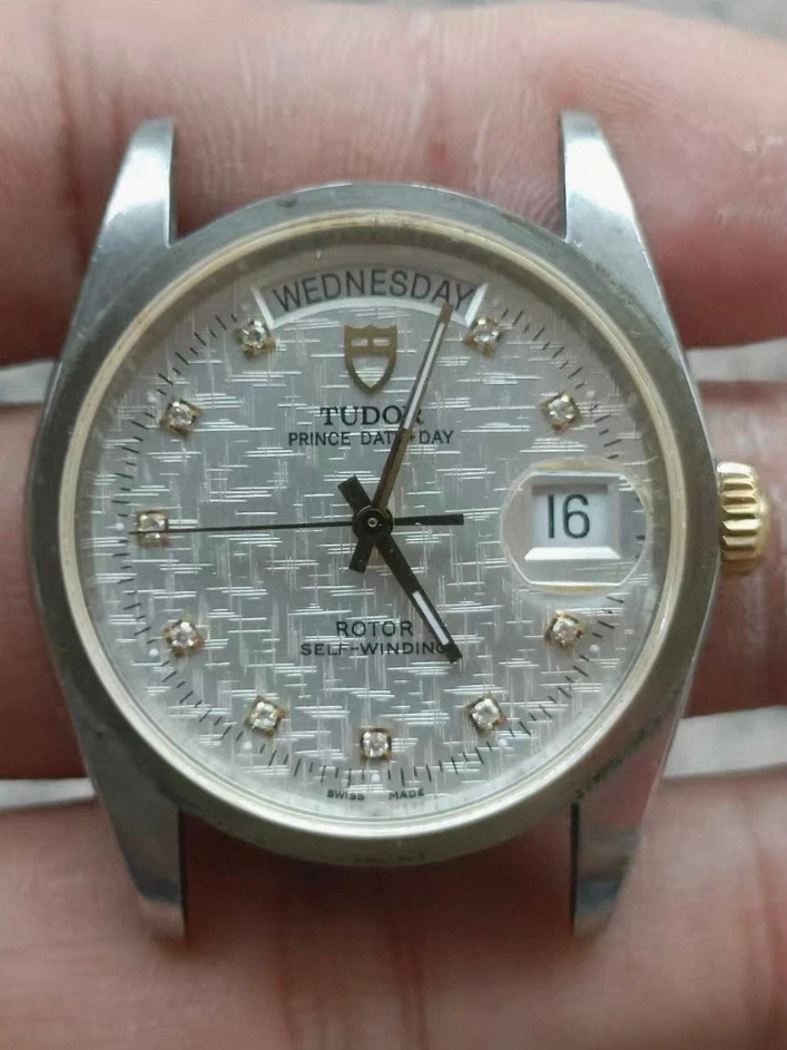 Reloj Movimiento Automático Tudor 76213 Acero Inoxidable Original 2834-2 Funciona Foto 1 de 4