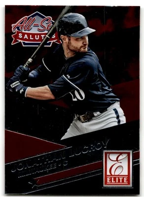 2015 Panini Elite #24 Jonathan Lucroy All-Star Salutes - Image 1 of 2
