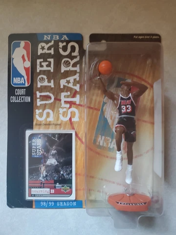 Alonzo Mourning NBA Superstars Action Figure Miami Heat 98/99 Season Cover