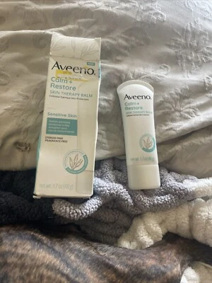 Aveeno Calm + Restore Skin Therapy Bálsamo para Piel Sensible, 1.7 OZ, Tubo Sellado Foto 1 de 4