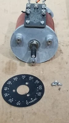 General Radio Variac V-2 115V Entrada 2A Salida con esfera Foto 1 de 4