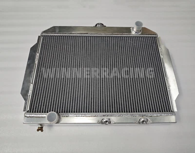 Radiador de aluminio Fit AMC American Motors Rambler/AMX/Rebel/Wagon 1958-1978 Foto 1 de 4