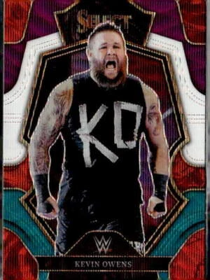 2023 Panini Select WWE #169 Kevin Owens Tri-Color Prizms - Image 1 of 2