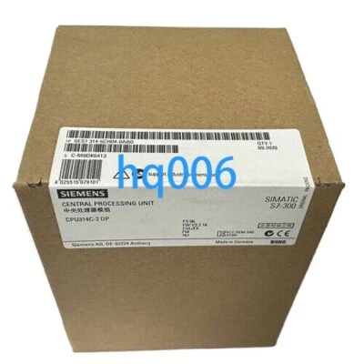 1PC NEW S7-300 CPU module 6ES7314-6CH04-0AB0 6ES7 314-6CH04-0AB0 fast delivery - Image 1 of 2
