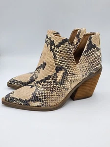 Vince Camuto Gigietta Gr. 7,5M Schlangenleder Stiefeletten Schuhe Stiefeletten Damen Absätze - Bild 1 von 11